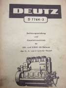 Operation Instructions and Spare Parts List (DEUTZ AM and S/RAM 428)