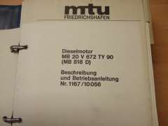 Operation Instructions (MTU MB 20 V 672 TY 90 (MB 518 D))