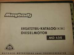 Spare Parts Catalog (MAYBACH MD 435)