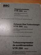 Operation Instructions (BBC Exhaust Turbocharger VTR 250 WE3)