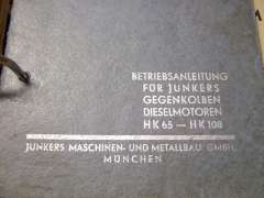 Operation Instructions (Junkers HK65-HK108)