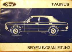 Operation Instructions (Ford Taunus)